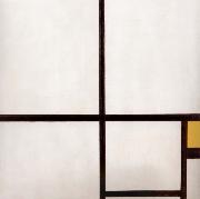 Piet Mondrian Conformation with yellow oil